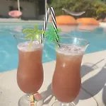 Ile des Plaisirs, Chambre Adults Only, Piscine au Sel, Jacuzzi, Petit Dejeuner Tropical Offert Gasthof