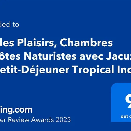 Ile Des Plaisirs, D'hotes Naturistes Avec Petit-dejeuner Tropical Inclus