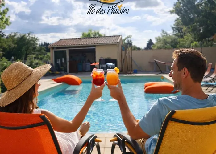 Ile Des Plaisirs, Adults Only, Piscine Au Sel, Jacuzzi, Petit Dejeuner Tropical Offert Affittacamere Graulhet